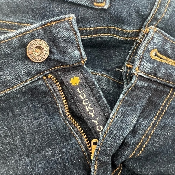 Lucky Brand Lolita Boot Cut Denim Jeans Size 4 (27) Women's - Picture 6 of 7